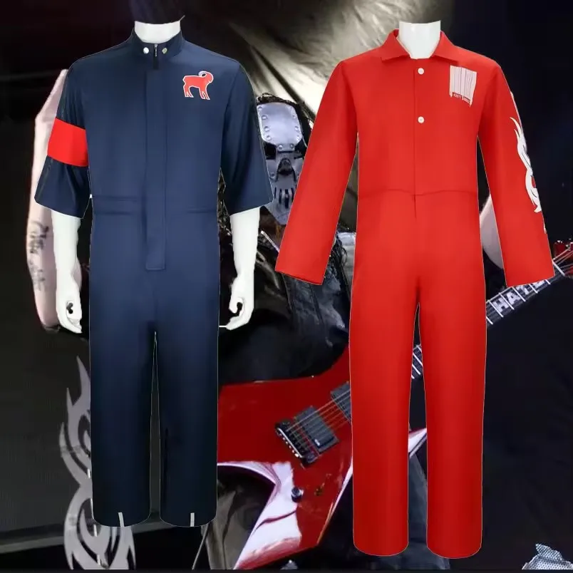 Band Slip Cosplay Kostüm Knot Joey Cosplay Fantasy Rot-Blau Uniform Outfits Verkleidung Halloween Karneval Party Anzug