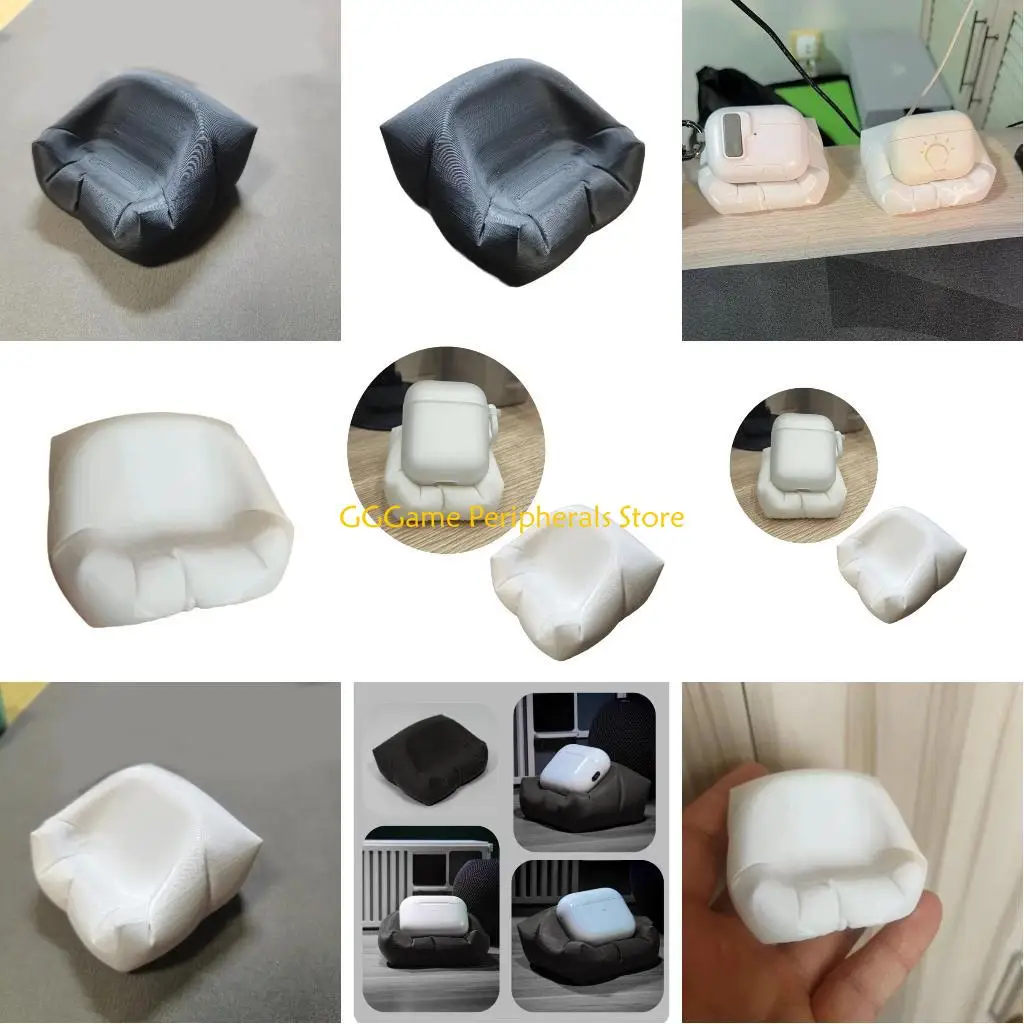 

U55B Plastic Earphone Storage Sofa Decorative Desktop Bracket Multifunctional For Pods 2 3 Wireless Earbuds