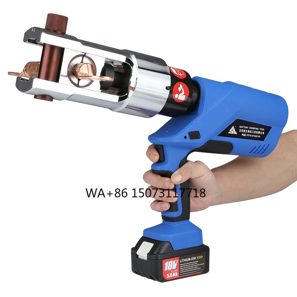 

EZ-630 Battery Powered Hydraulic Cable Crimping Tool 25-630 Sqmm Hydraulic Crimping Tools