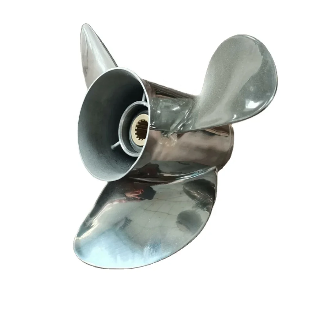 LH 150-300HP 13  3/4X 21  STAINLESS STEEL Boat OUTBOARD PROPELLER  Marine Propeller Suitable for Engine