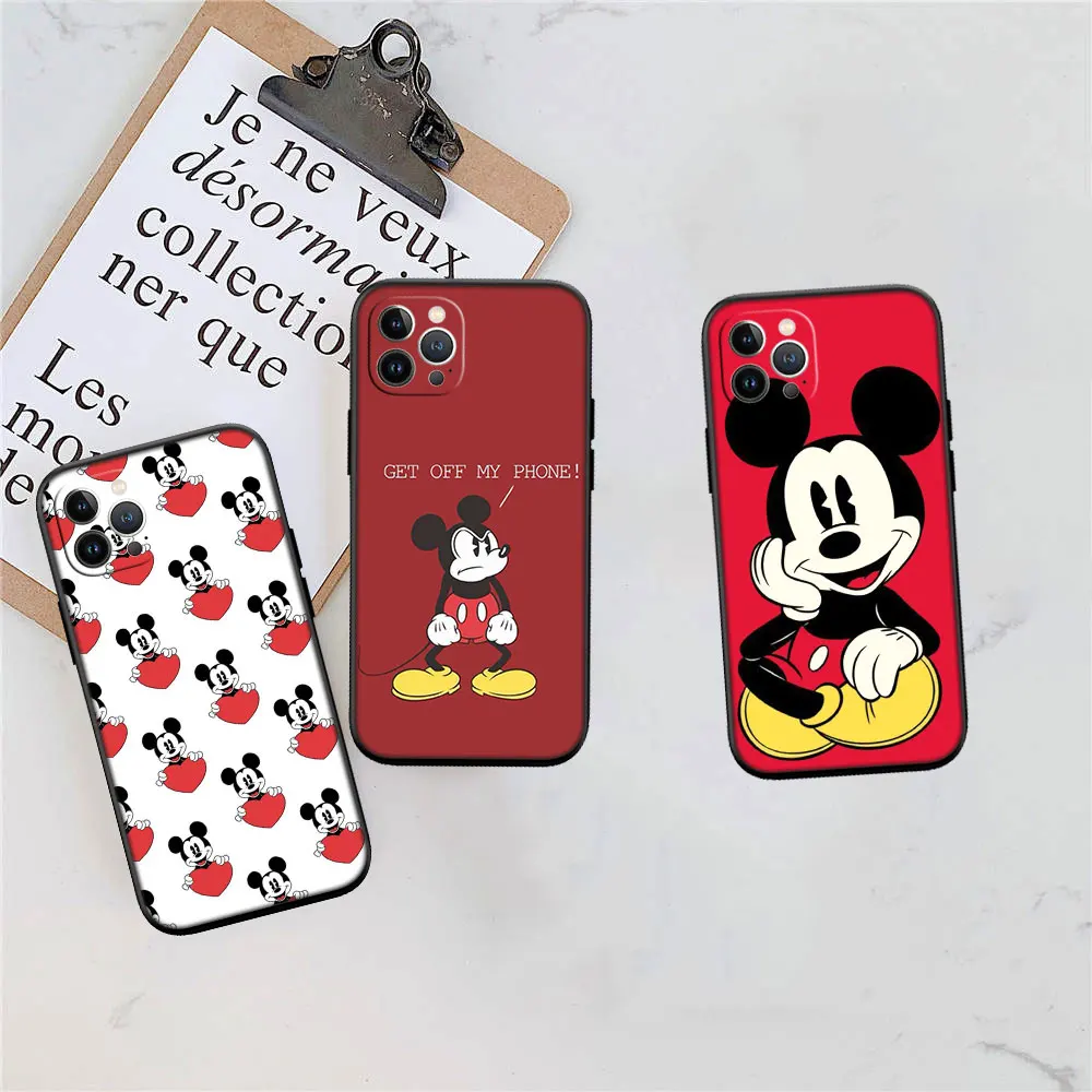 L79 Mickey Mouse cute funny Phone Case for OPPO A03 Pro A40 A60 A80 A56 A96 A17 A8 A31 A83 A91 F15 A92S A92 A72 A52 A96