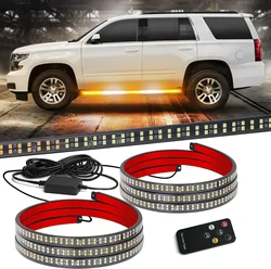 Brighten Up Your Pickup Truck with LED Flowing Decorative Light Strip Emergency Flashing Warning Lights 12-24V
