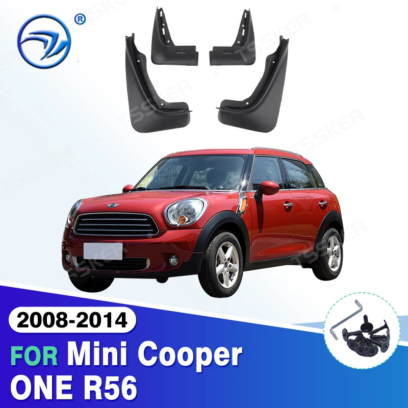 CAR Splash Guards Mud Guards Mud Flaps FENDER FIT FOR 2008-2014 Mini Cooper ONE R56