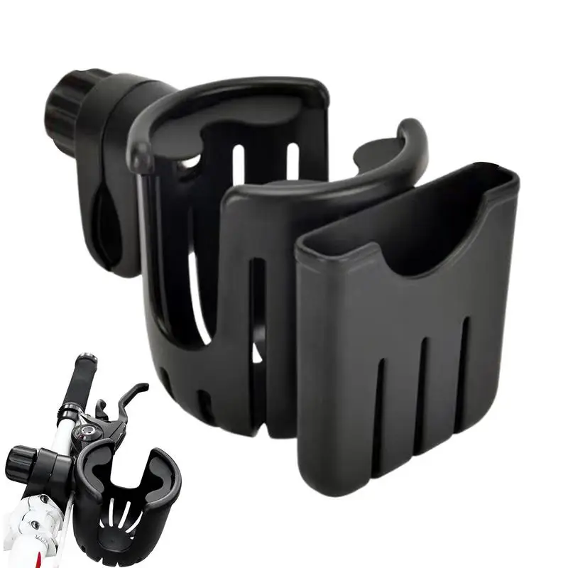 Wheelchair Cup Holder Non-slip Stroller Cup Holders Multifunctional Phone Holder Water Bottle Holder For Cars Auto truck