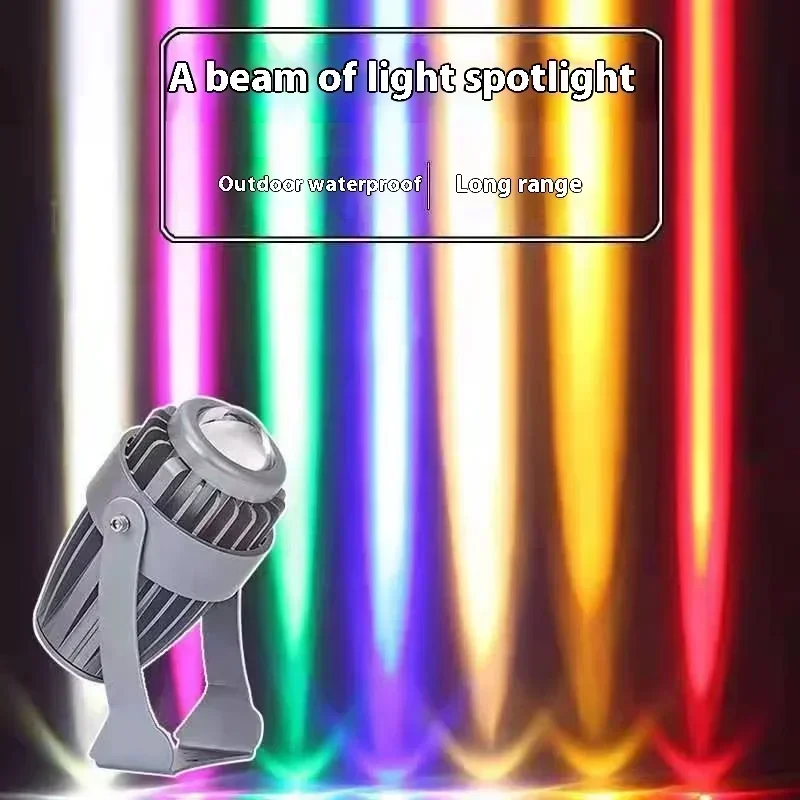 

LED Linear Color Floodlight IP65 Security Spotlight Long Range Beam Outdoor Lighting 3-12W 220V 12-24V