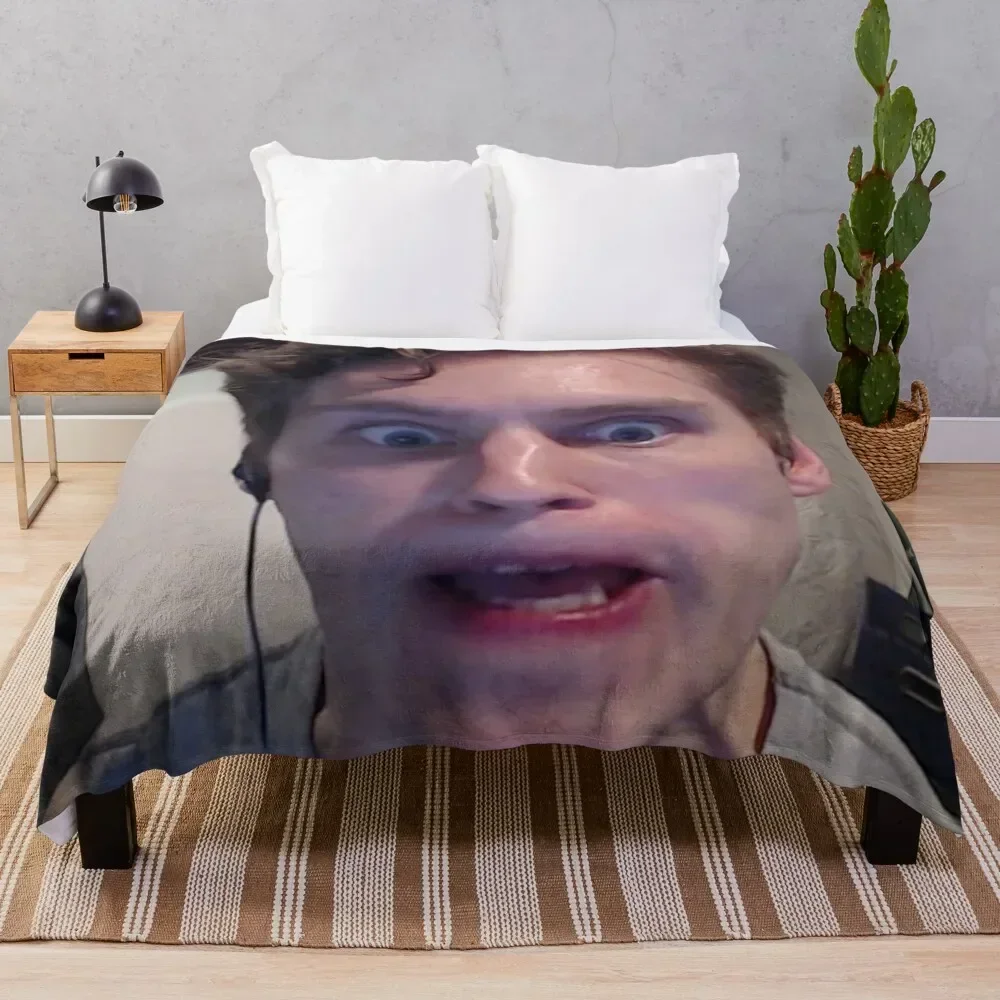 

jerma985 Throw Blanket Sofas anime Blankets For Baby Bed linens Blankets