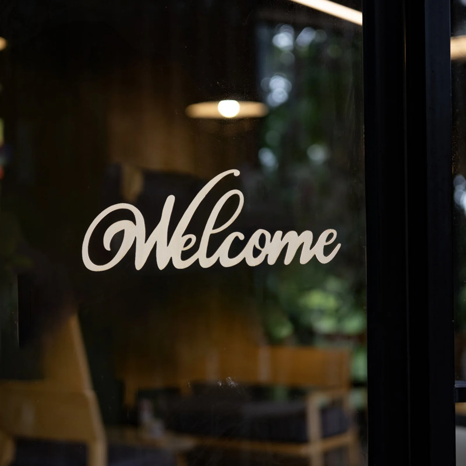 

20Pcs Hollow Welcome Wood Sign Pendant Decorative Hanging Door Welcome Signboard for Home Garden Shop Wedding Ornament