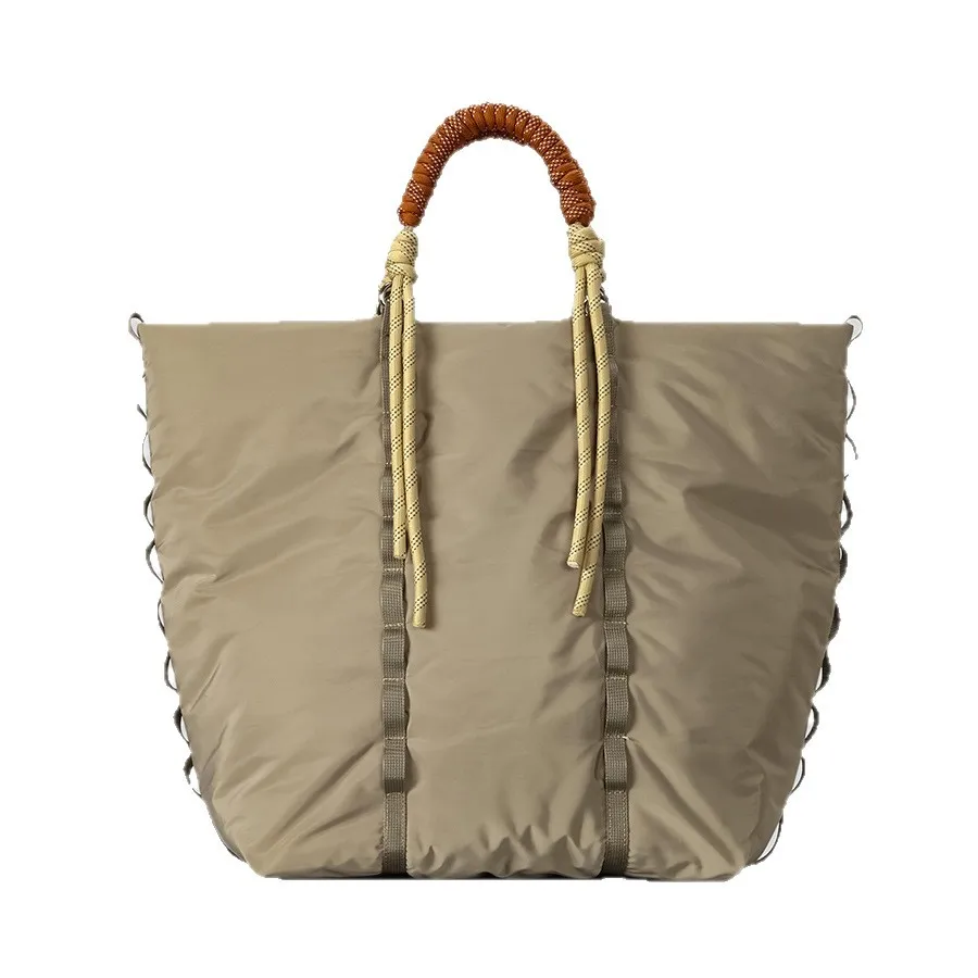 

Новая сумка большой вместимости, осенне-зимняя женская сумка на плечо с хлопковой подкладкой, однотонная стеганая сумка-тоут с вышитой нитью, сумка для подмышек