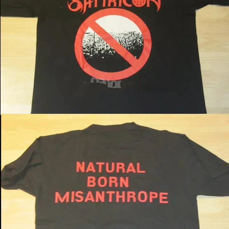 Natural born misanthrope Satyricon Band Shirt Unisex S-5XL UU10