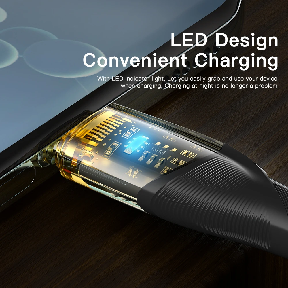 Essager 7A USB Type C Cable PD 100W Fast Charging Wire USB C Charger Data Cord For Huawei P50 Samsung Honor for iPhone 16 pro image 4