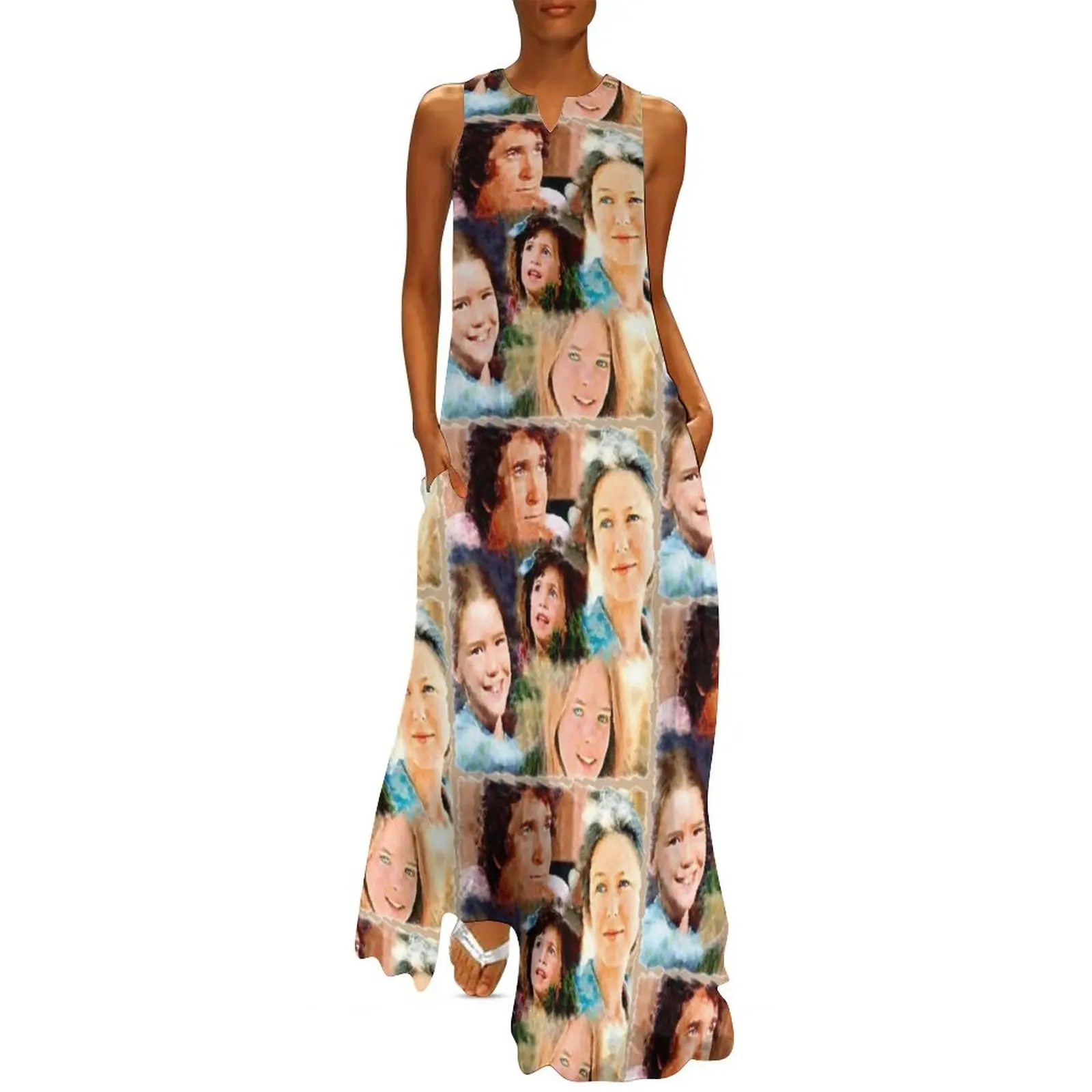 Ingalls Family Collage Without Logo Long Dress Party dresses cute dress women dress