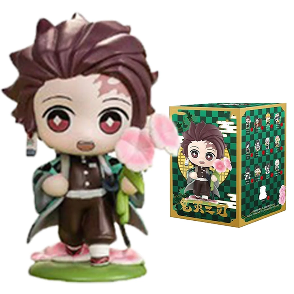 Demon Slayer Tanjiro Kamado Nezuko Anime-Cartoon-Figur Blindbox Kreative Personalisierte Statue Modell Ornament Überraschungsgeschenkbox – Detail 14
