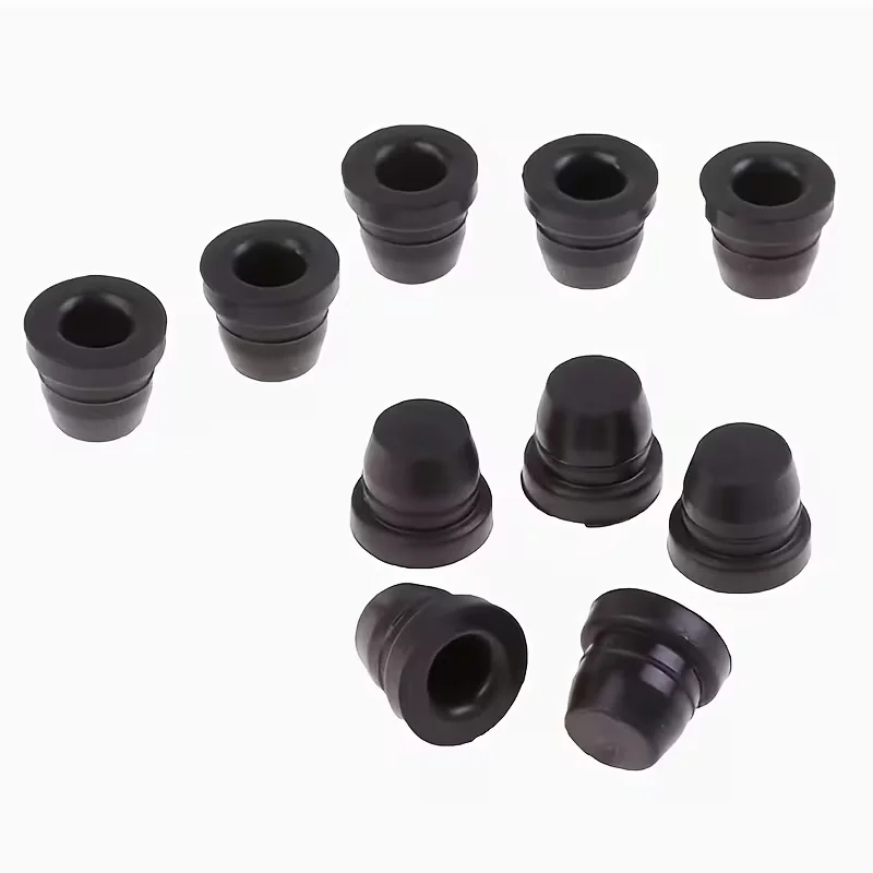 10pcs/Set High Quality Motorcycle Rubber Brake Pump Brake Calipers Auto Parts Exhaust Screw Dust Caps Motorcycle Accessories