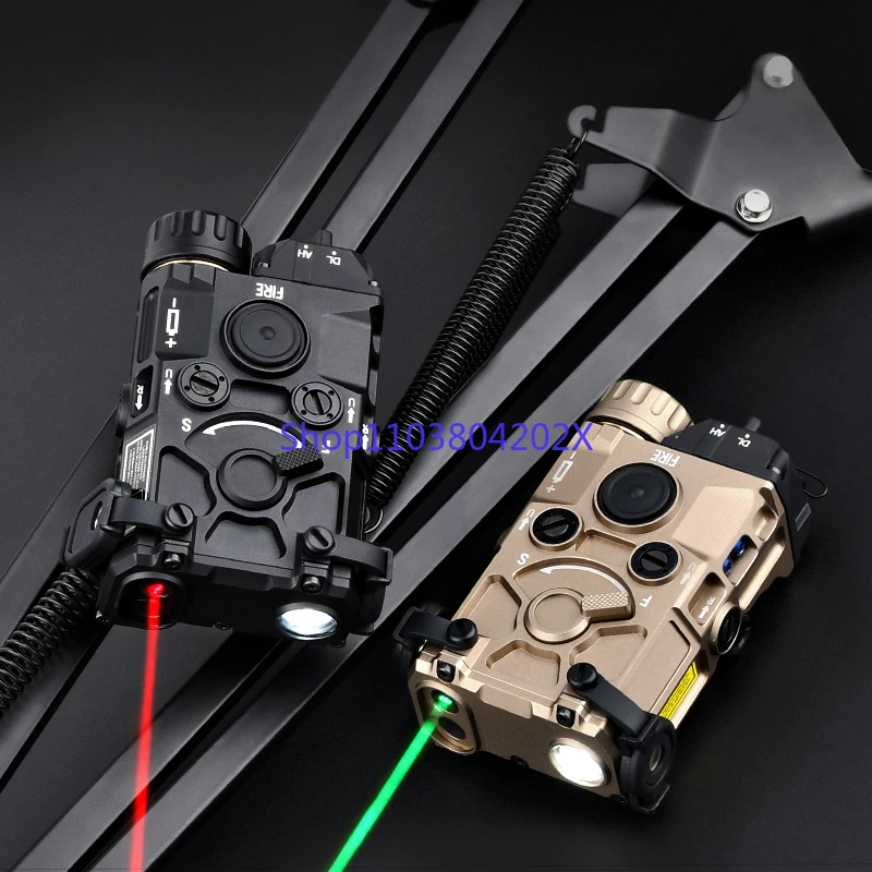 WADSN new OGL original steel stamp metal laser pointer red-green laser IR laser lighting