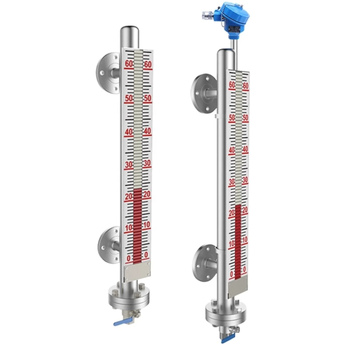 

Stainless Steel Magnetic Level Gauge Industrial-Grade High Precision Digital Magnetic Flap Level Gauge