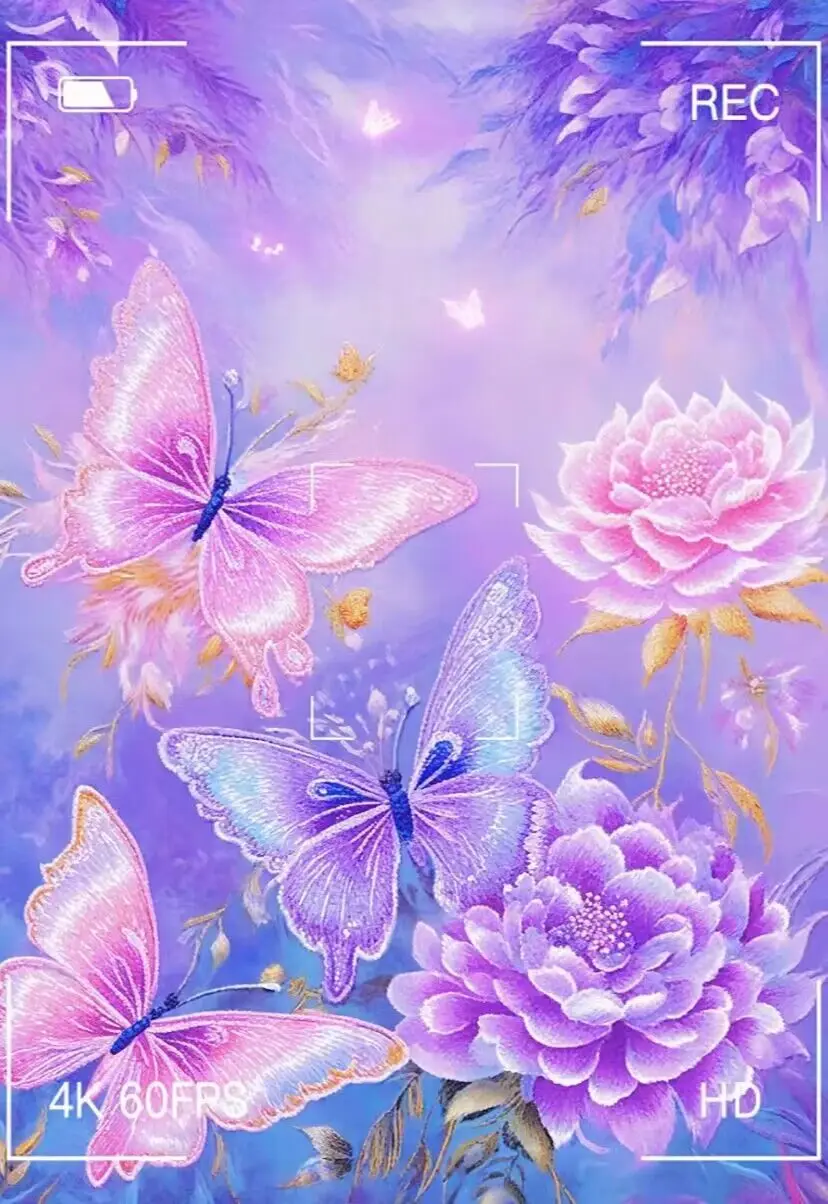 9ct 60x80cm Butterfly Embroidery DIY Chinese Style Printed Kits Cross Stitch Needlework Set Home Decor Crafts