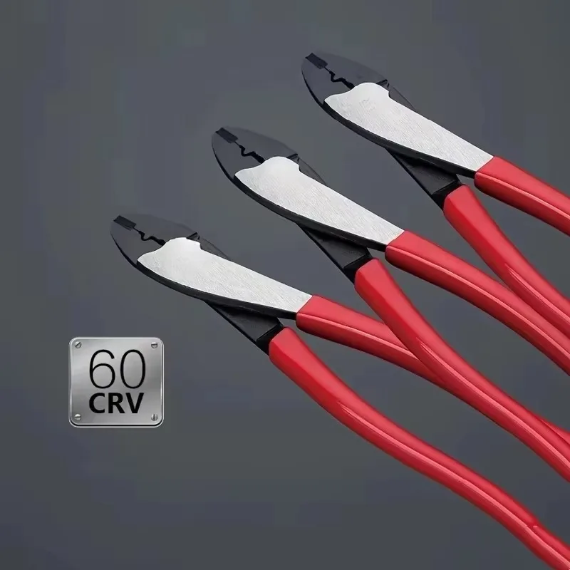 

Manual Cable Cutter Diagonal Plier Electrician Cutting Scissors Hand ToolsMultifunctional Wire Stripper Crimping Pliers