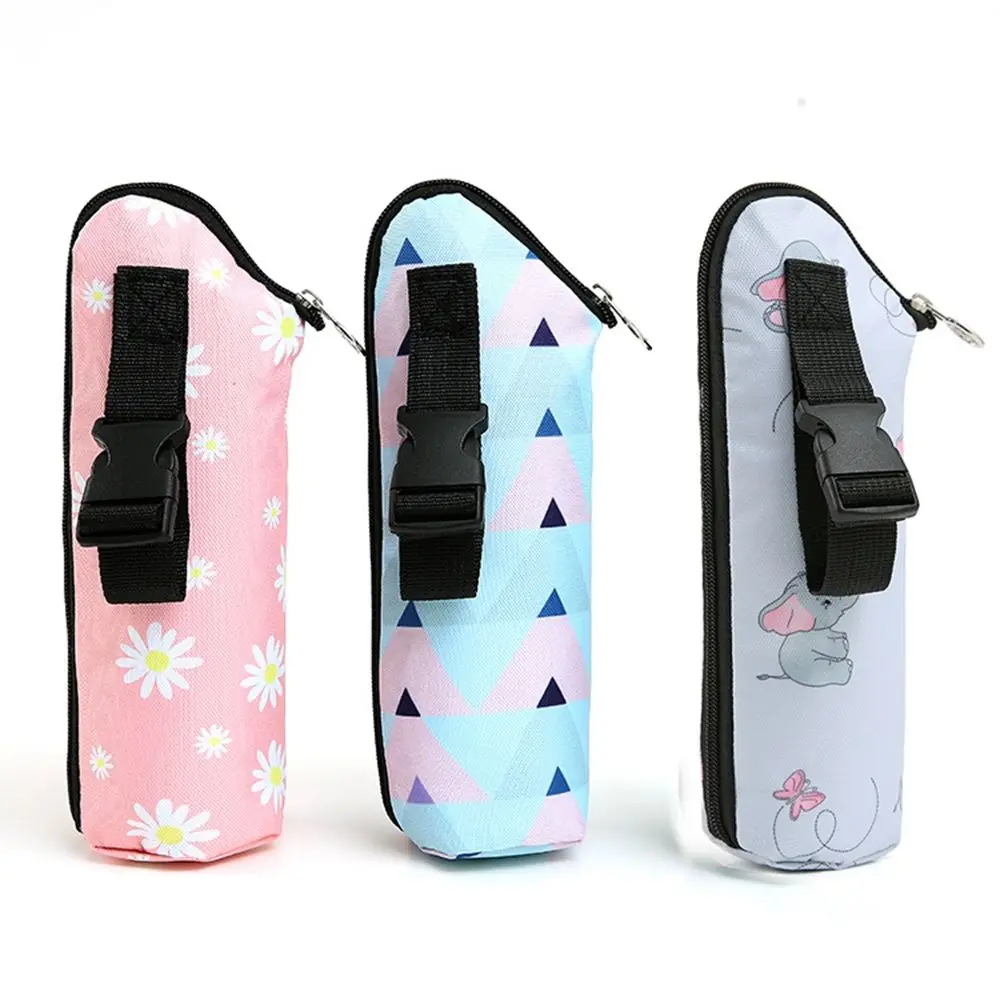 Portable Travel Baby Bottle Bottle Holder Baby Feeding Stroller Hang Bag Thermal Bag Bottle Thermos Milk Warmer Insulation Bag