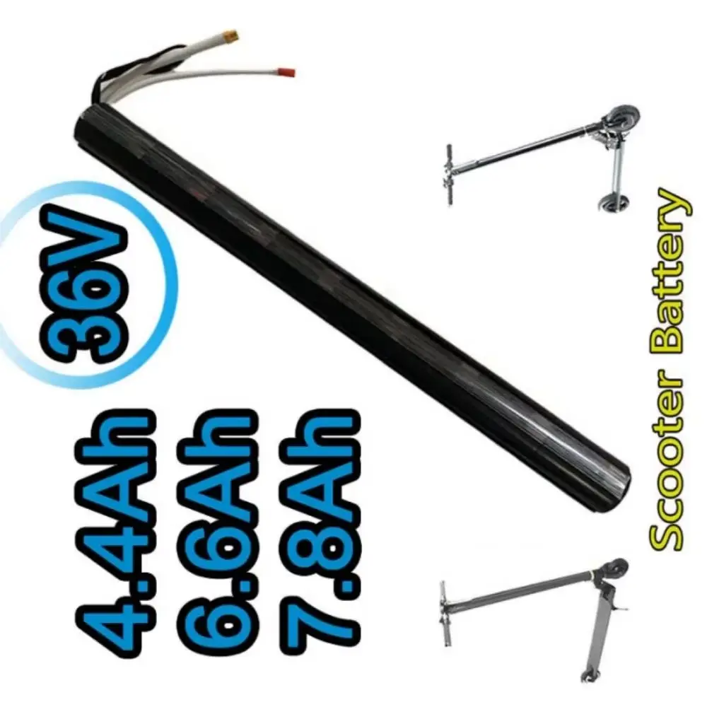 

10S3P 36V Carbon Fiber Scooter Battery 4.4Ah/6.6Ah/7.8Ah 18650 Lithium Ion Special Accessory for Scooters
