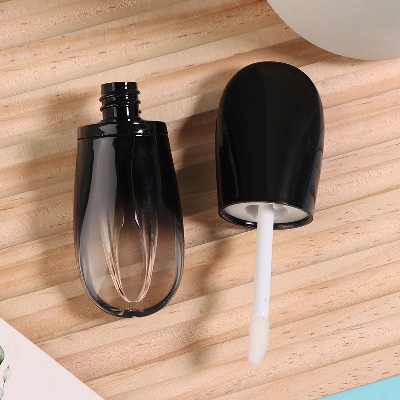 4ml Gradient Irregular Shaped Lip Gloss Bottle Plastic Refillable Bottles Liquid Lipstick Container Lipgloss Sample Empty Bottle