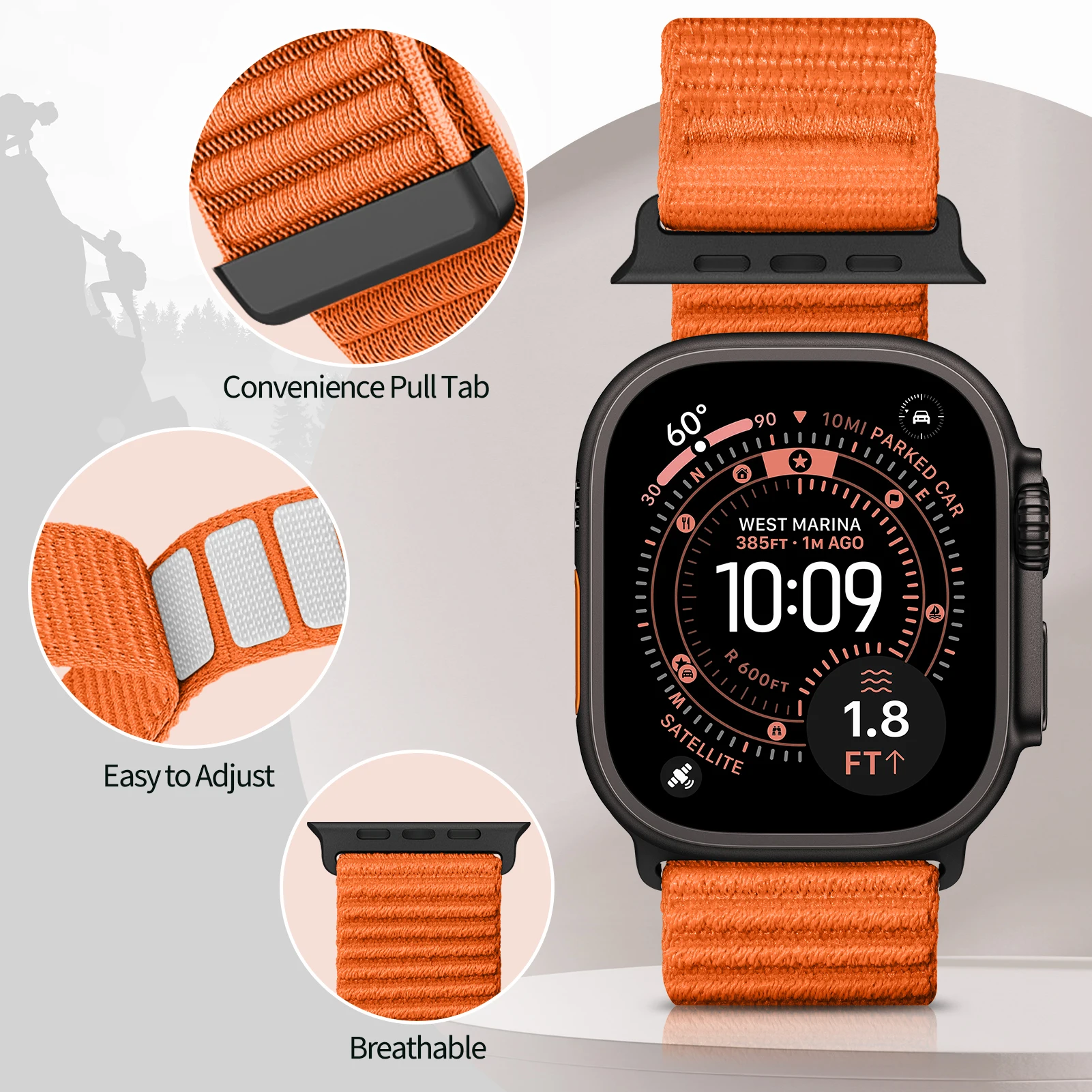 Pulseira esportiva para apple - Smartwatch Apple Watches For Men avaliação e preço
