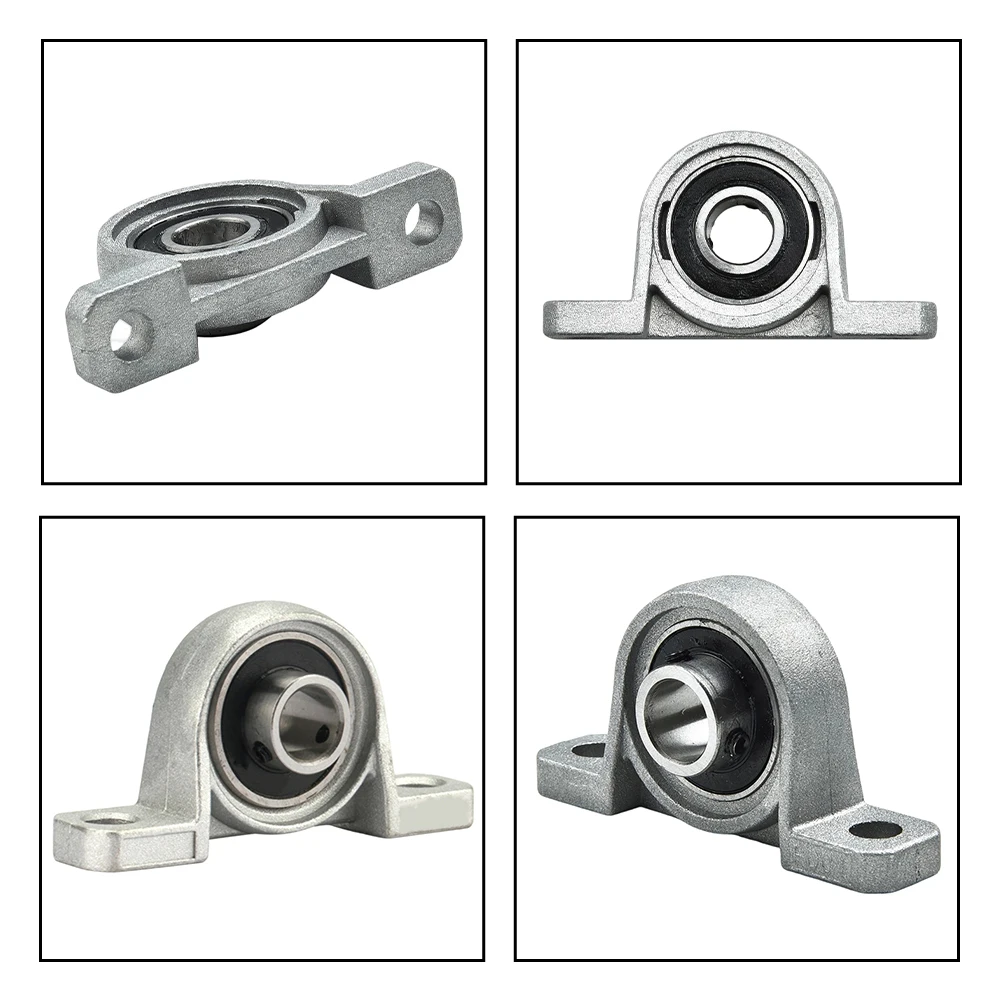 Silver KP08 Block Bearing Low Friction Roller Bearing High Rigidity Structure Low Friction Operation Wear Resistant Material