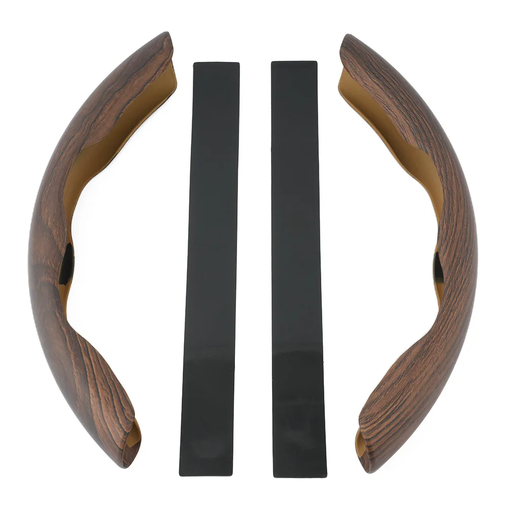 

Wheel Cover Car Steering Car Replacement Wood Wood Grain 15\\\\\\\" Cover Fit 38cm Grain Grip Trim ABS Accessories