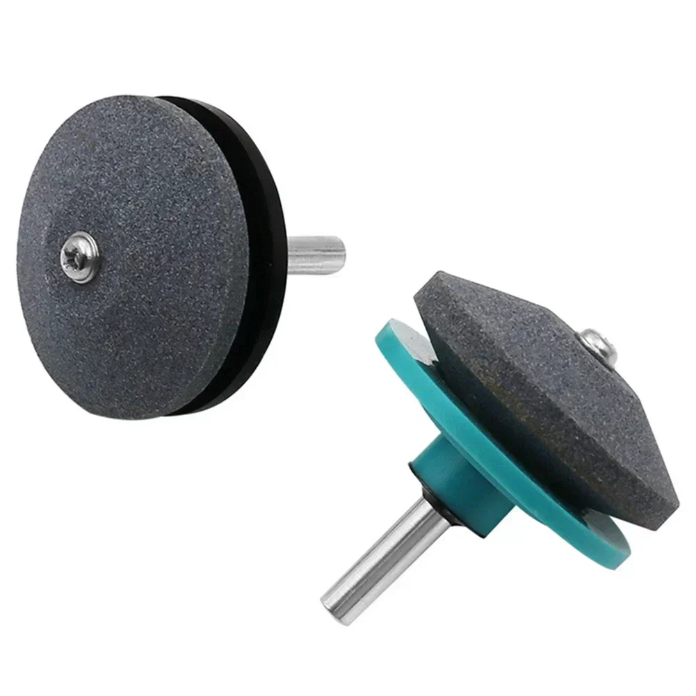 Lawnmower Sharpener Hand Electric Rotary Drill Grinding Wheel Whetstone Cutter Sharpener Allows For Convenient Fast Sharpening