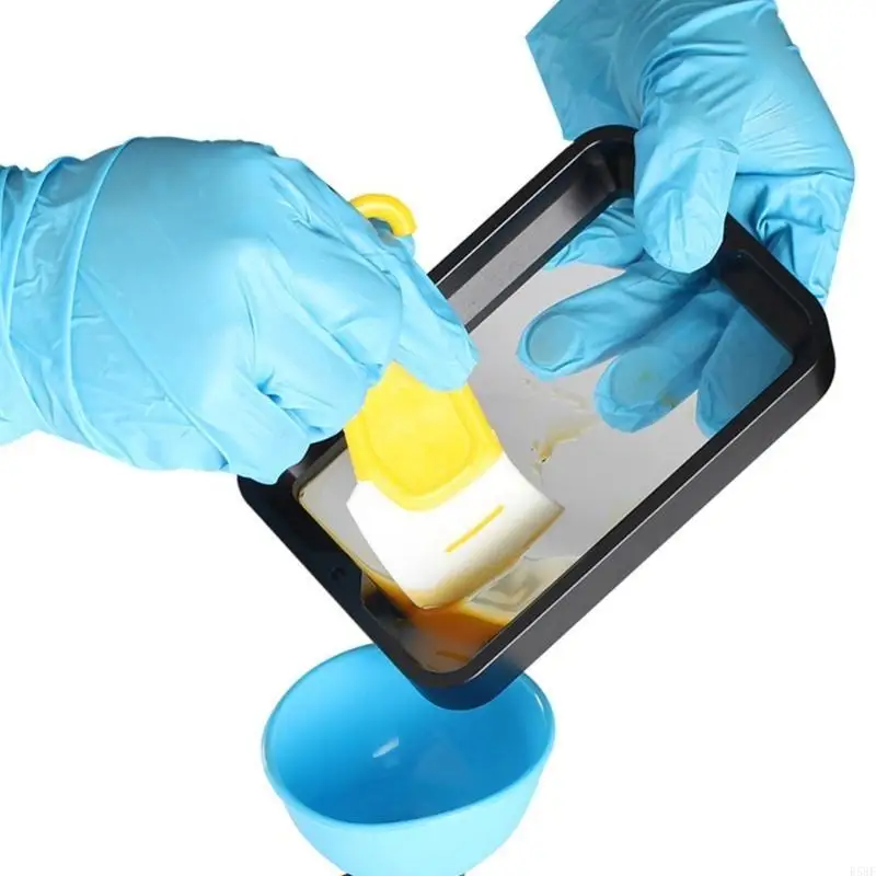 

R58F 3D -принтеры набор инструментов очистка базовые скребки фильтра инструментов Снимите резиновую площадку для инструментов