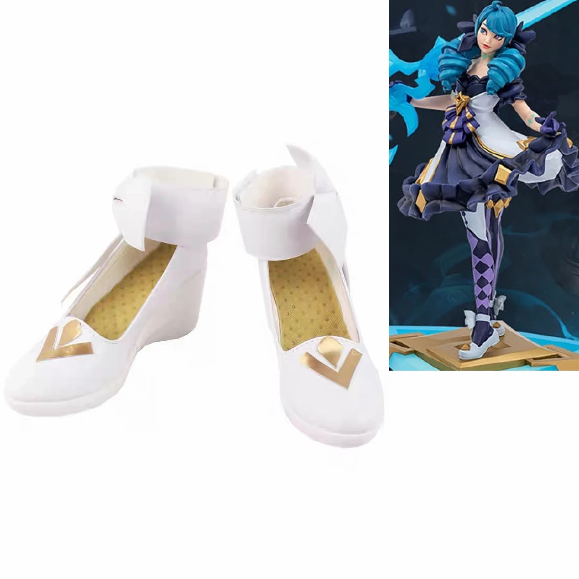 

Gwen Cosplay Shoes Game LOL Gwen Cosplay Shoes Halloween Lolita Shoes