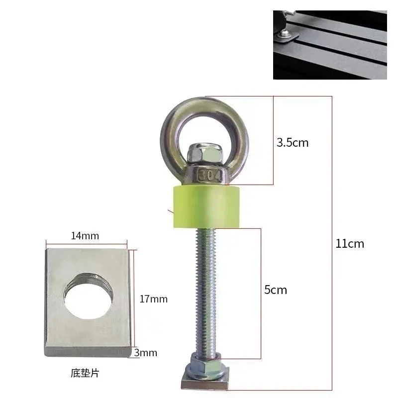 Platform sand board bracket luggage rack fixing bolt off-road vehicle escape board roof fixing bracket long screw short screw 2 view 4