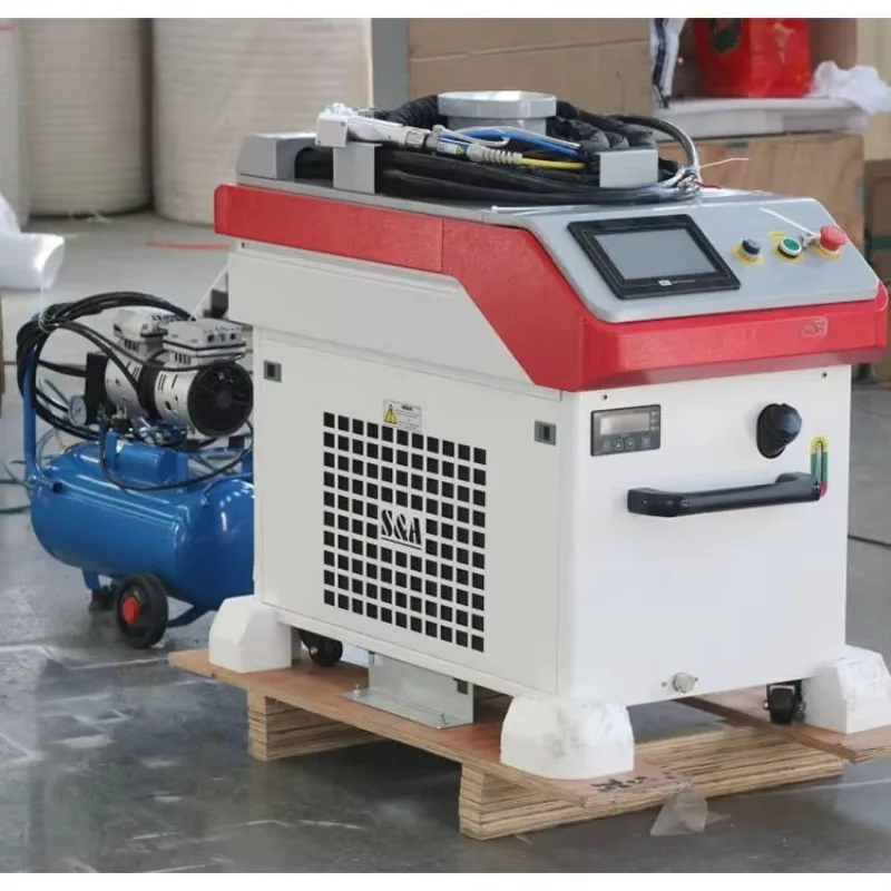 Professional Handheld Laser Welding Cleaning Cutting System for Tanks Pipes Frames Shelves and Industrial Equipment