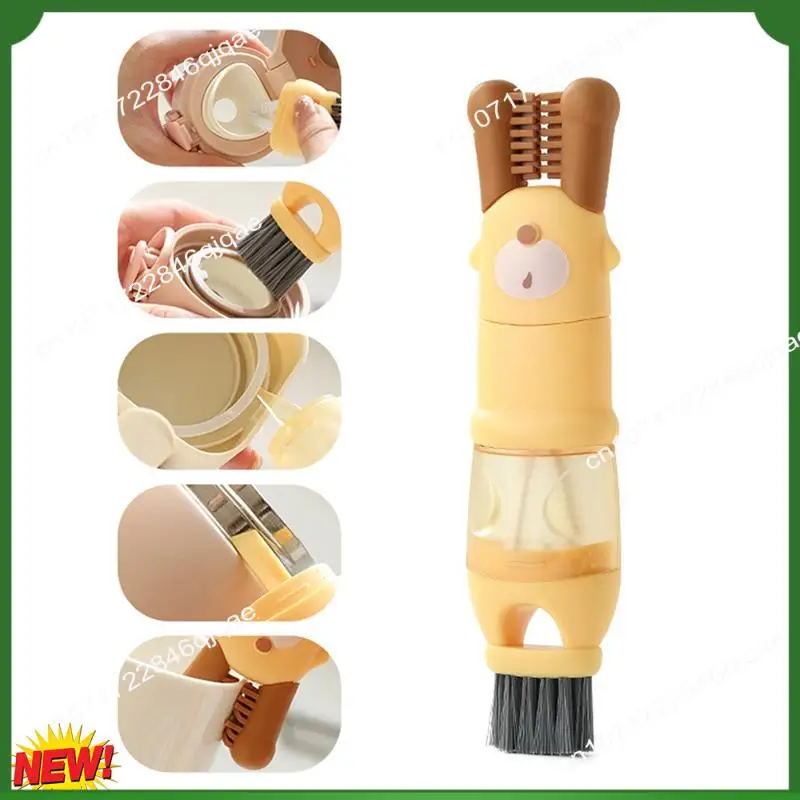 

A48I Lid Brush Water Cup Brush Multifunctional Cup Lid Cleaning Brush Cleaning Special Cup Brush Cleaning Bottle Tool
