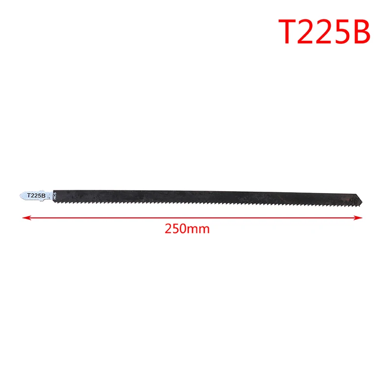 1pcs 250mm T225B Jig Saw Blade HCS Jigsaw Blade Sheet Panels Electroplated Cutter For Wood Metal Cutting Power Tool Parts