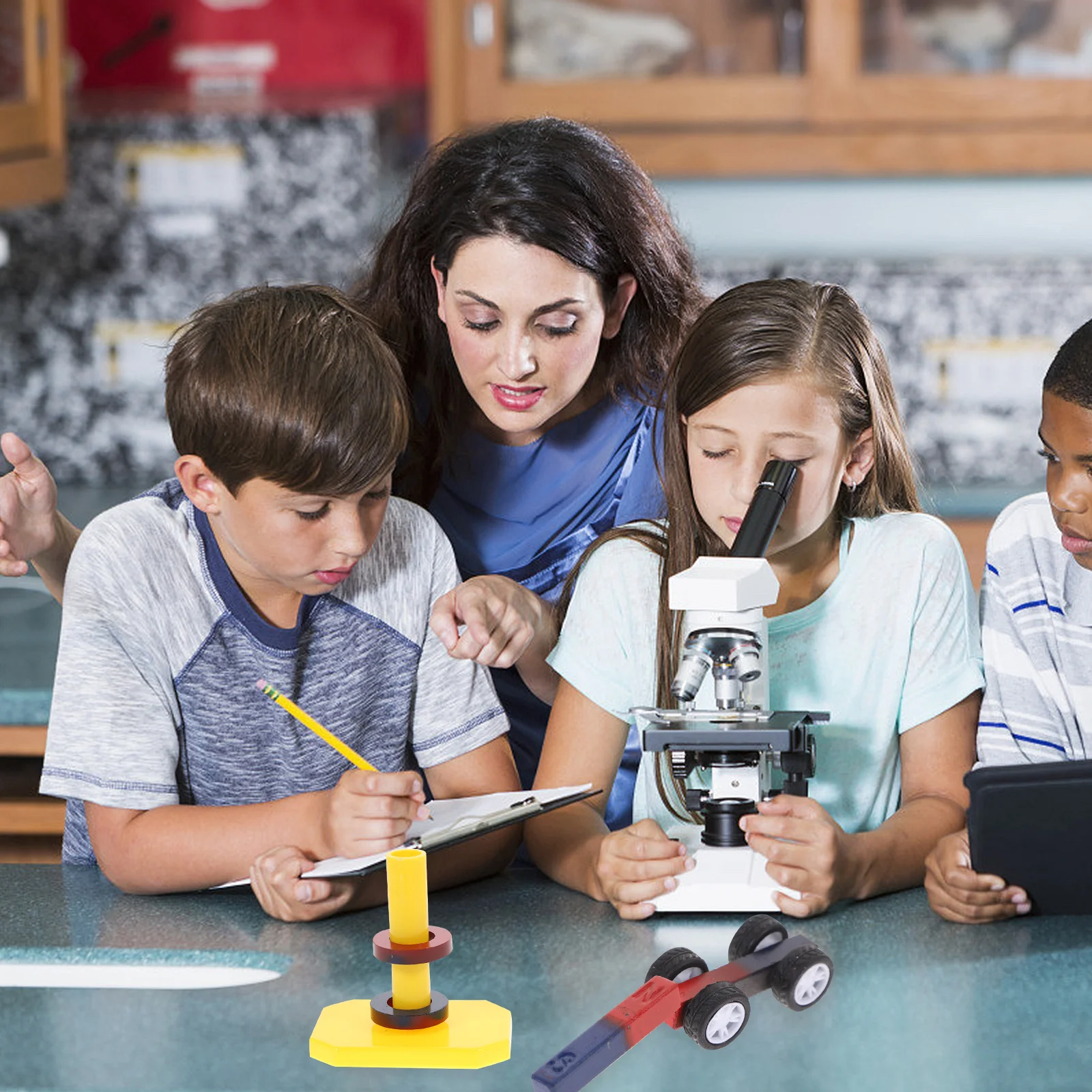

Magnet Properties Laboratory Supplies Teaching Equipment Kit Experiment Demonstration