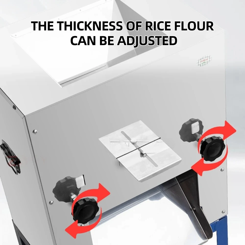 Commerical Rice Milling Machine Stainless Steel Wet Rice Flour Machine Double Roller Osmanthus Cake Making Machine