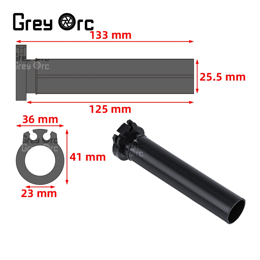 

22mm/24mm Motorcycle Universal Handle Accelerator Core Dirt Bike Motocross Grip Throttle Tube Replacement