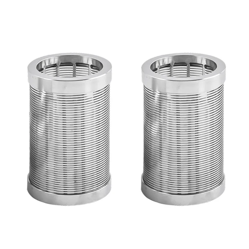New Stainless Steel Wedge Wire Sieve Screen Rotary Drum Filter Large Diameter For Fish Ponds Aquaculture