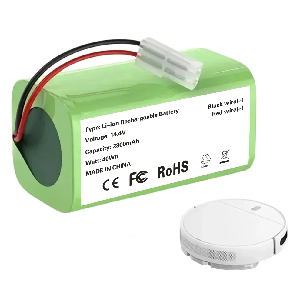 

2800mAh Li-ion Battery H18650CH-4S1P for Xiaomi Vacuum Mop Essential G1 MIJIA MJSTG1 Tefal Explorer Series 20.