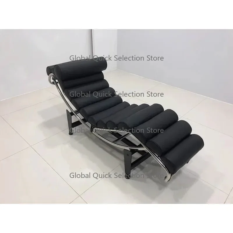 LC4 recliner leisure furniture designer stainless steel balcony leisure sofa Le Corbusier view 5