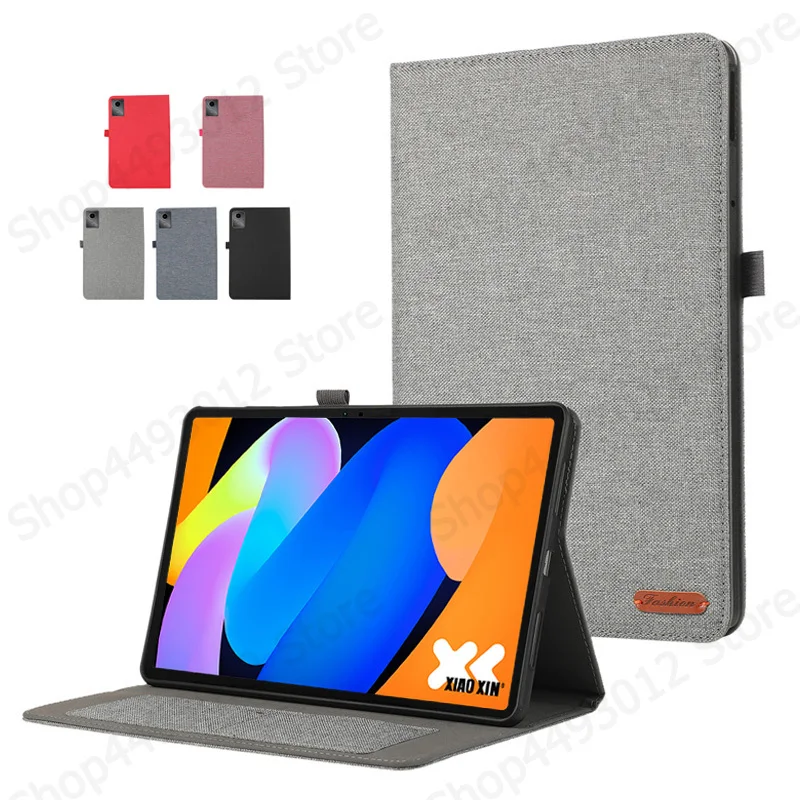 

Чехол для Lenovo Xiaoxin Pad 11 2025, мягкий тканевый флип-подставка для планшета, чехол для Xiaoxin Pad 11 2025 tb335fc, чехол, чехол Funda
