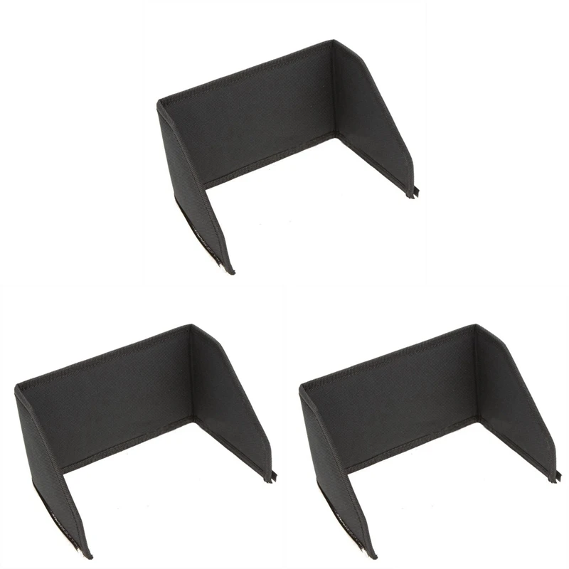 Hot 3Pcs 7 Inch FPV LCD Monitor Display Sun Shade Sun Hood