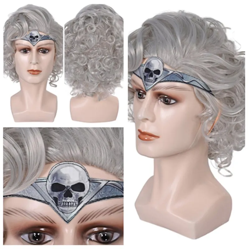 Baldur Cos Gate Astarion Cosplay Wig Hair Headband Elf Ear Costume Accessories Carnival Halloween Party Props