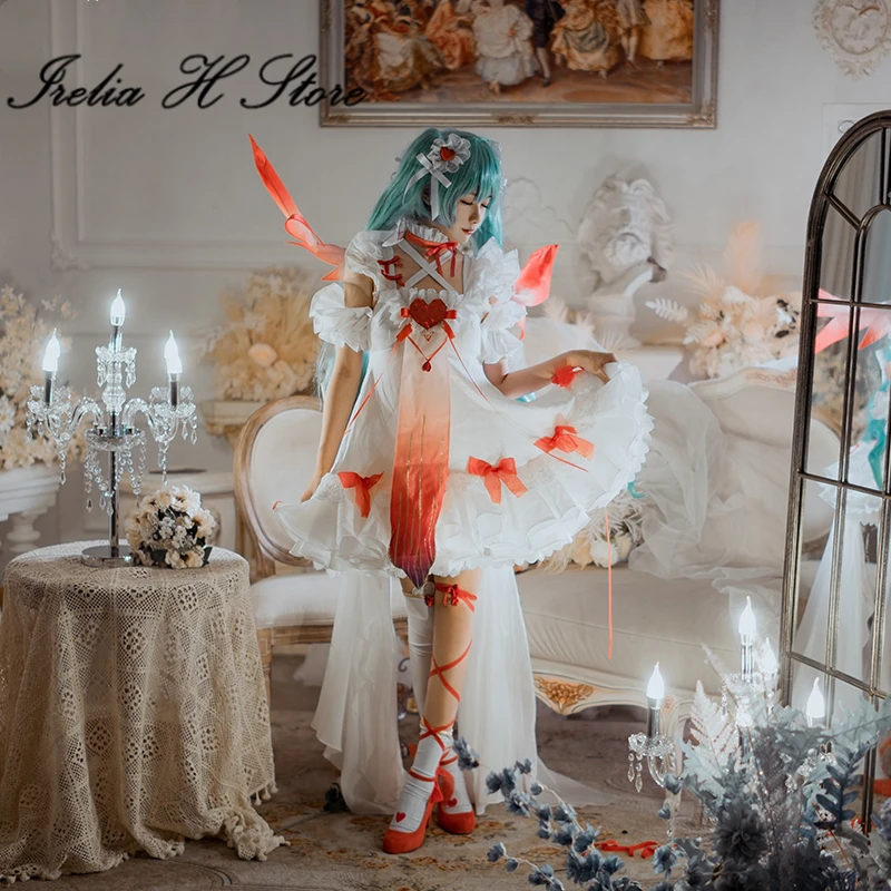 Irelia H Winkel Zee Vlinder Mi & Ku Cosplay Kostuum Zomerjurk Vrouw Mooie Jsk Jurk