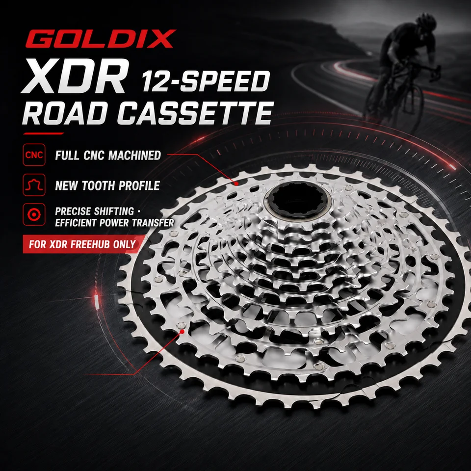 GOLDIX 12-Speed XDR Cassette 10-28T 10-33T 10-36T 10-44T