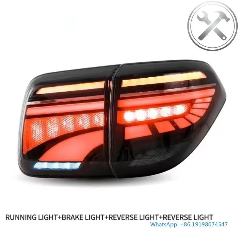 

Wholesale 2012-2019 Full Size Off Road SUV Sequential Turn Signal Full LED Taillights Assembly 6000K Waterproof Auto Parts