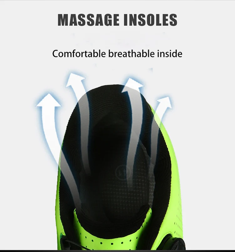 Neue Unisex Pedal Fahrradschuhe Flache Schuhe Geeignet für Bergsport Pedal Selbstsichernde Fahrradschuhe Atmungsaktive Fahrradschuhe – Detail 11