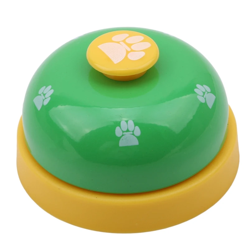 Pet Toys Bell for Dogs Cat Training Interactive Toy Called Dinner Small Bells Footprint Ring Trainer Feeding Reminder For Teddy