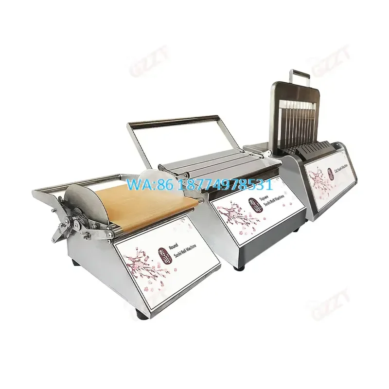 Wmwmnu for Guangzhou Factory Japanese Korean Sushi Roll Cutter Manual Stainless Steel Cutting