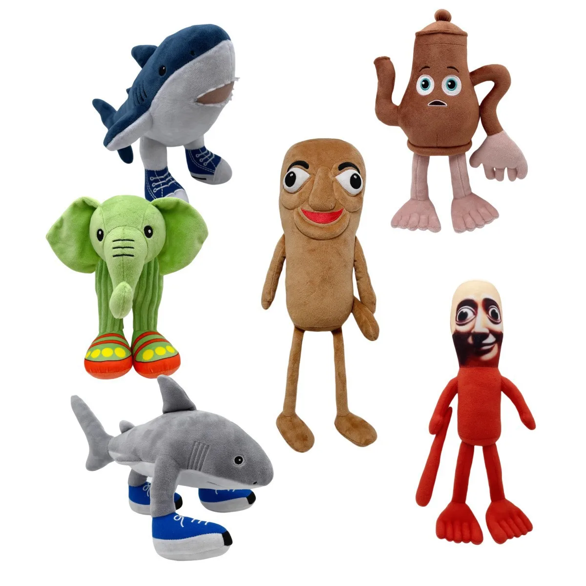 

20-40CM Popular Tung Tung Tung Sahur Tralalero Tralala Soft Plush Doll Collection Toys Lirili Larila Stuffed Christmas Gifts